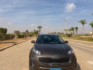 كيا سبورتاج 2017 أبيض مستعملة للبيع