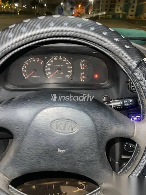 Kia Sephia 2001 Black Used for Sale - 5