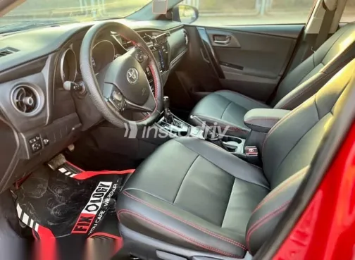 تويوتا اوريس 2017 أحمر مستعملة للبيع - 3