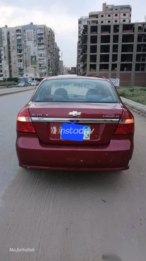 شيفروليه افيو 2010 أحمر مستعملة للبيع - 3