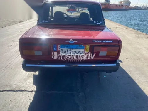 لادا 2105 1992 أحمر مستعملة للبيع - 3