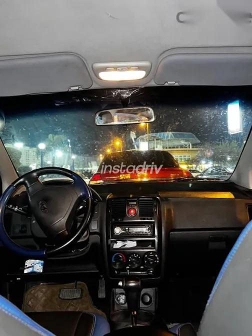 هيونداي جيتز 2007 أسود مستعملة للبيع - 4