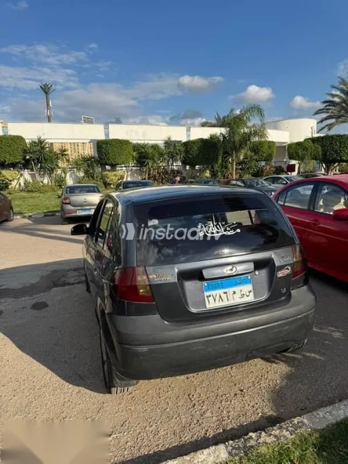 هيونداي جيتز 2007 أسود مستعملة للبيع - 9