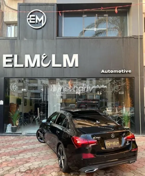 مرسيدس A 200 2022 أسود مستعملة للبيع - 9