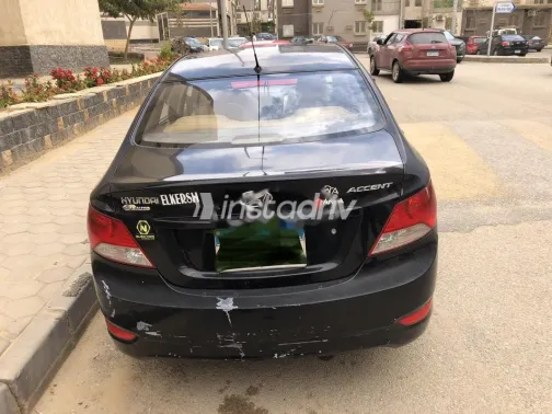 Hyundai Accent RB 2012 Black Used for Sale - 5