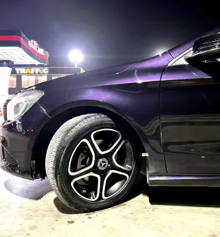 مرسيدس CLA 200 2014 أبيض مستعملة للبيع