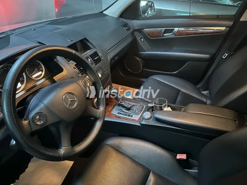 مرسيدس C 180 2009 أبيض مستعملة للبيع - 3