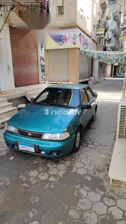 هيونداي اكسيل 1994 أخضر مستعملة للبيع - 4