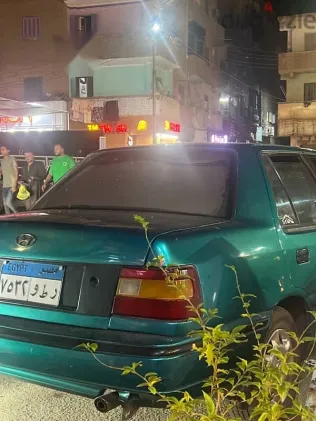 هيونداي اكسيل 1994 أخضر مستعملة للبيع