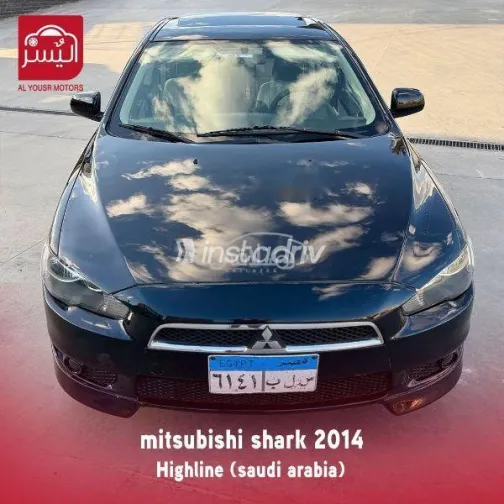 Mitsubishi Lancer 2014 Black Used for Sale - 2