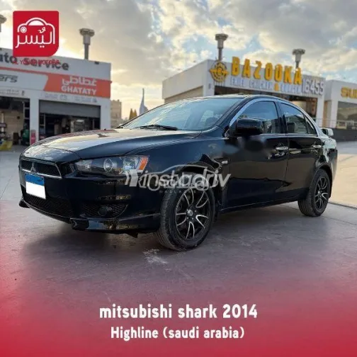 Mitsubishi Lancer 2014 Black Used for Sale - 3
