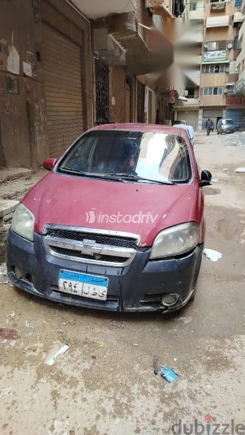Chevrolet Aveo 2012 Burgundy Used for Sale - 1