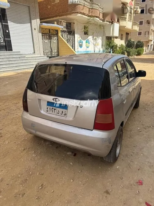 كيا بيكانتو 2006 فضي مستعملة للبيع - 4
