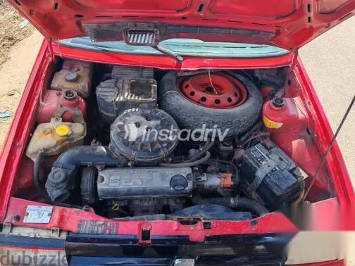 سيات ابيزا 1991 أحمر مستعملة للبيع - 2