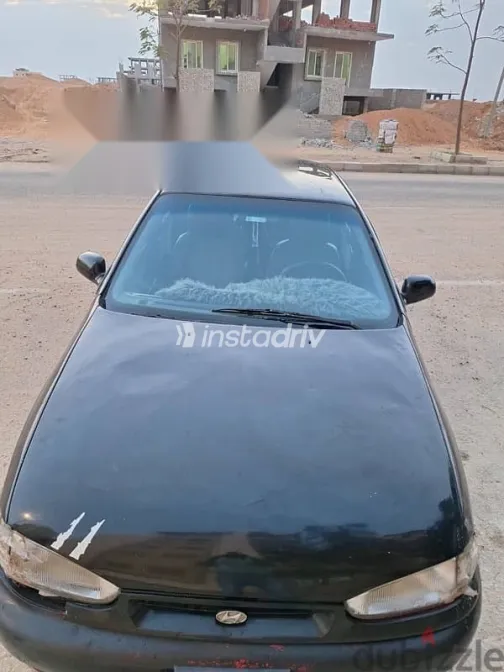 هيونداي إلنترا 1994 أسود مستعملة للبيع - 3