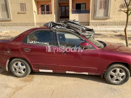 دايو نوبيرا 1 1997 أحمر غامق مستعملة للبيع - 2