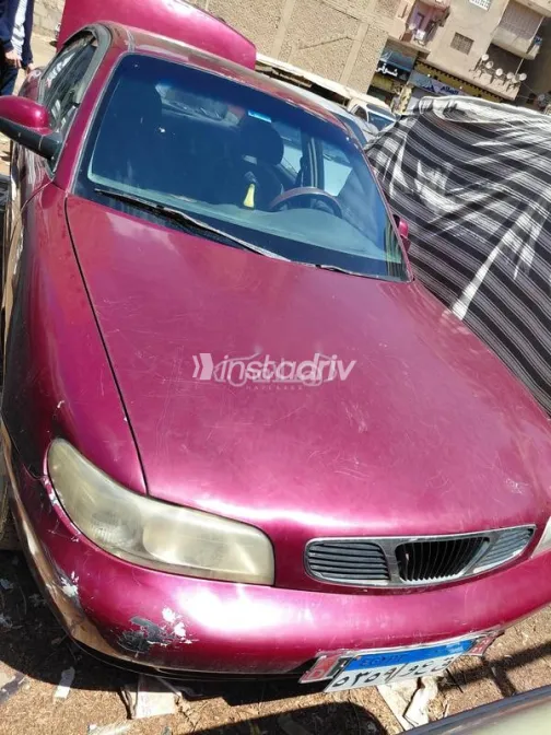 دايو نوبيرا 1 1997 أحمر غامق مستعملة للبيع - 3