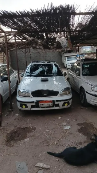 شيفروليه لانوس 2010 أبيض مستعملة للبيع