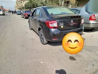 رينو لوجان 2017 أسود مستعملة للبيع