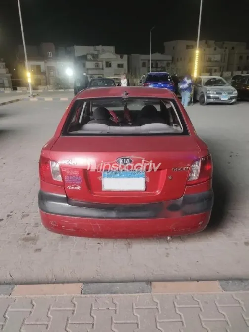 Kia Rio 2008 Red Used for Sale - 6