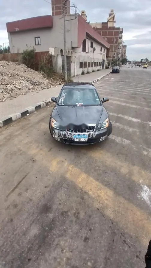 سكودا اوكتافيا 2011 رمادي مستعملة للبيع - 5