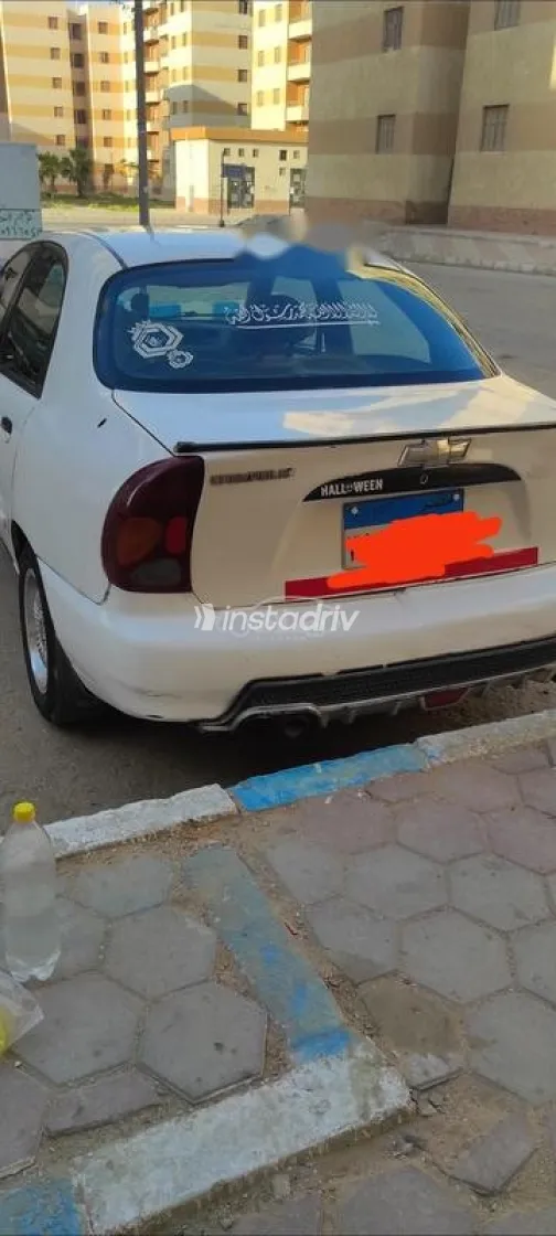 شيفروليه لانوس 2010 أبيض مستعملة للبيع - 2