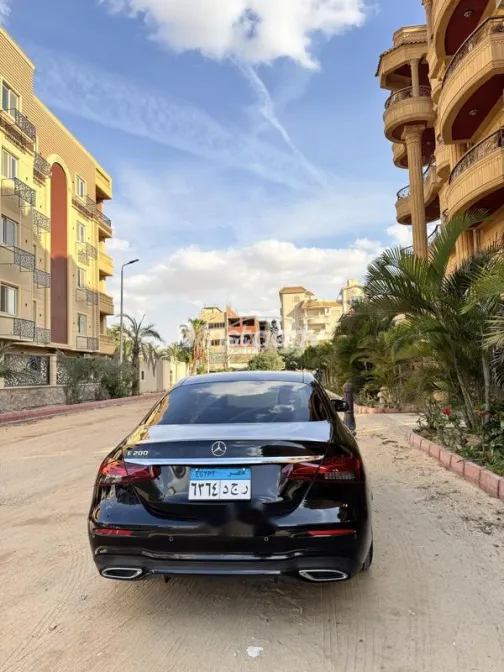Mercedes E 200 AMG 2023 Black Used for Sale - 2
