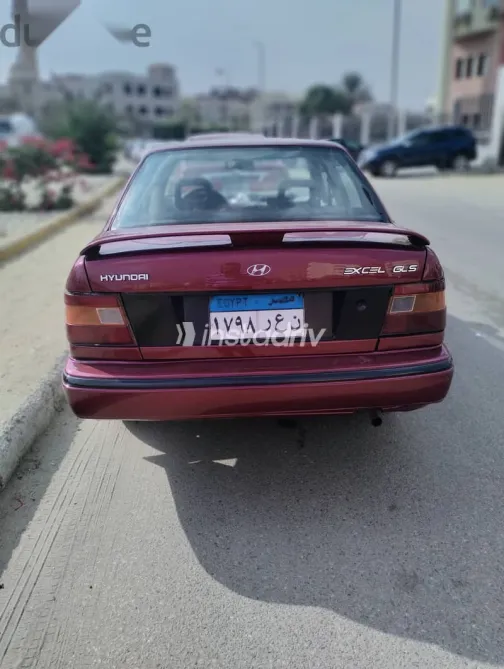 Hyundai Excel 1995 Red Used for Sale - 3
