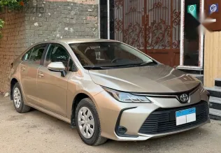 تويوتا كورولا 2020 ذهبي مستعملة للبيع