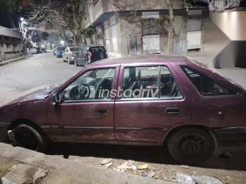 هيونداي اكسيل 1997 أسود مستعملة للبيع - 4