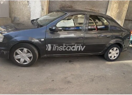 رينو لوجان 2010 رمادي مستعملة للبيع - 1