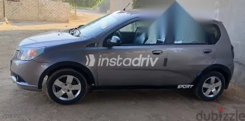 شيفروليه افيو 2009 رمادي مستعملة للبيع - 3