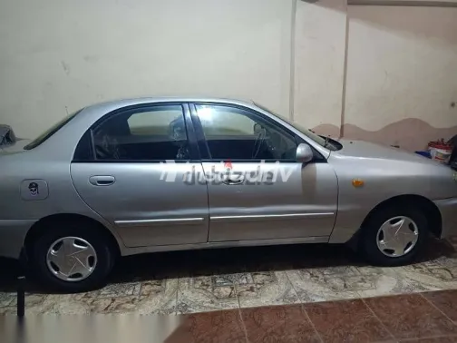 دايو لانوس 2008 فضي مستعملة للبيع - 6