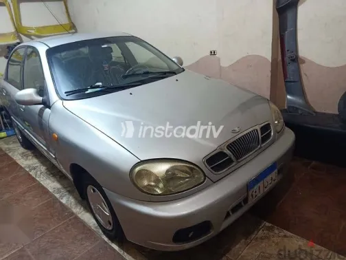 دايو لانوس 2008 فضي مستعملة للبيع - 7