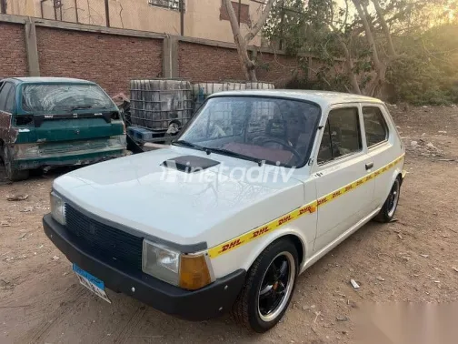 فيات 127 1982 أبيض مستعملة للبيع - 3