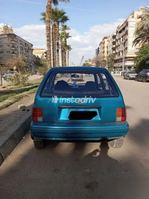 كيا برايد 1997 أخضر مستعملة للبيع - 5