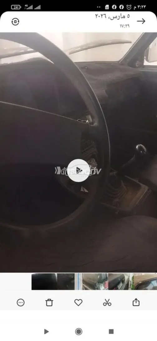 فيات شاهين 1999 أسود مستعملة للبيع - 2