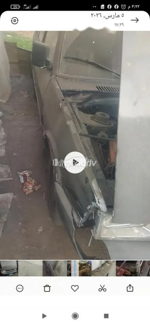 فيات شاهين 1999 أسود مستعملة للبيع - 6