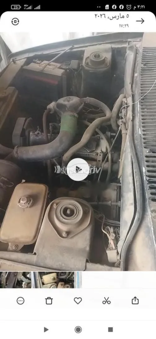 فيات شاهين 1999 أسود مستعملة للبيع - 8