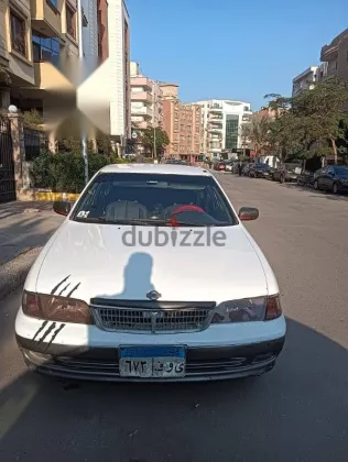 نيسان صنى 1999 أبيض مستعملة للبيع
