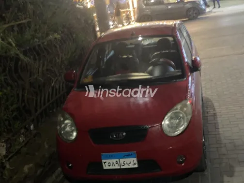 كيا بيكانتو 2011 أحمر مستعملة للبيع - 2