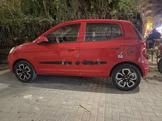 كيا بيكانتو 2011 أحمر مستعملة للبيع