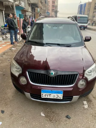 سكودا ياتى 2014 أبيض مستعملة للبيع