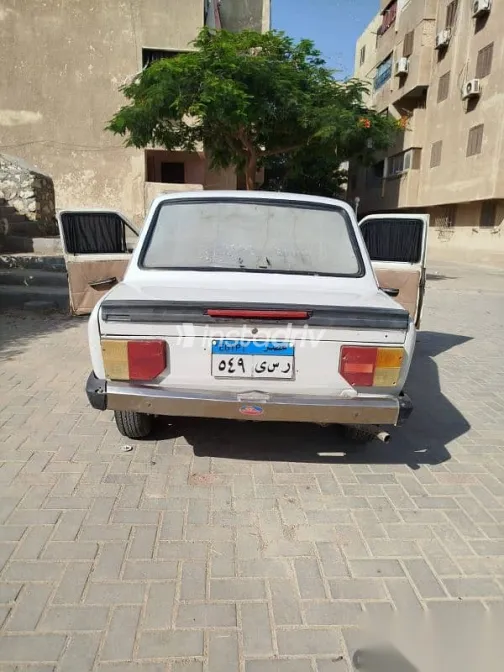 فيات 128 1987 أبيض مستعملة للبيع - 2