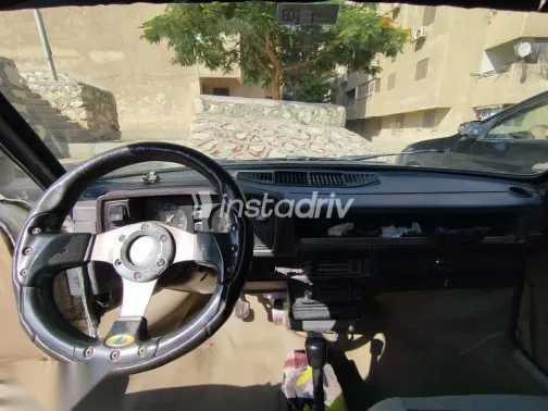 فيات 128 1987 أبيض مستعملة للبيع - 5