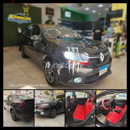 Renault Logan 2015 Black Used for Sale - 9