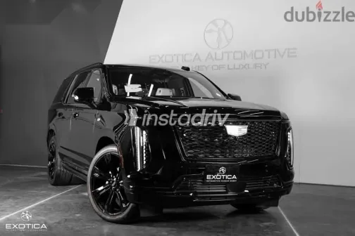 كاديلاك إسكاليد v 2025 أسود جديدة للبيع - 2