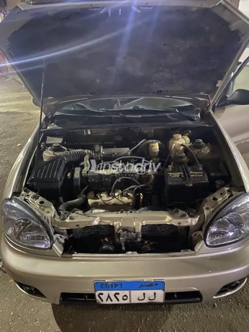 دايو لانوس 2 2008 ذهبي مستعملة للبيع - 2