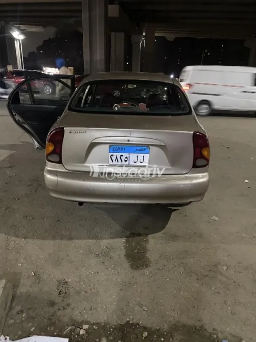 دايو لانوس 2 2008 ذهبي مستعملة للبيع - 4