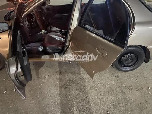 دايو لانوس 2 2008 ذهبي مستعملة للبيع - 10